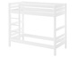 Etagenbett Massivholz Buche waschwei� 90x200 Stockbett mit w�hlbarem Zubeh�r V-60.17-09W