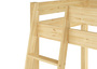Hochbett f�r Kinder + Einzelbett 90x200 Kinderbett Stockbett Kiefer massiv V-60.20-09-2-20Z