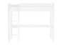 Hochbett f�r Kinder 90x200 Kinderbett Stockbett Kiefer wei� massiv V-60.20W-09-20WZ