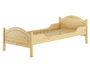 �berlanges Einzelbett 100x220 Kiefer Massivholz Landhausstil V-60.30-10-220