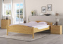 Massivholzbett Landhausstil 160x200 Doppelbett Kiefer V-60.30-16