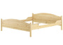 Klassisches Ehebett in �berl�nge 180x220 Kiefer massiv Doppelbett Zubeh�r w�hlbar V-60.30-18-220