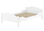 Einzelbett Kiefer wei� 120x200 Bettrahmen Singlebett Zubeh�r w�hlbar V-60.30W-12