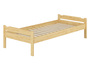 Einzelbett Bettrahmen Kiefer natur 80x200 Massivholzbett Zubeh�r w�hlbar V-60.31-08