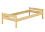 Bett Kiefer massiv 90x200 Einzelbett Singlebett Massivholz Zubeh�r w�hlbar V-60.31-09