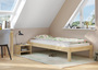 Futonbett Massivholzbett Einzelbett 90x200 Kiefer unbehandelt Zubeh�r w�hlbar V-60.35N-09