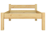 Einzelbett G�stebett Bettrahmen Kiefer natur 80x200 Futonbett Massivholz Zubeh�r w�hlbar V-60.36-08