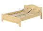 Kieferbett natur Doppelbett 140x200 Futonbett Bett breit Massivholzbett Zubeh�r w�hlbar V-60.37-14