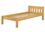 Einzelbett Kiefer in Eicheton gebeizt 90x200 Zubeh�r w�hlbar V-60.38-09E