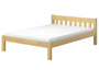 Einzelbett Bettrahmen 120x200 Futonbett Kieferbett Massivholz natur Zubeh�r w�hlbar V-60.38-12