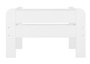 Einzelbett 90x200 Kiefer Echtholz waschwei� mit w�hlbarem Zubeh�r V-60.39-09W