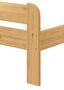 Doppelbett Massivholzbett Holzbett 140x200 Kieferbett Eiche gebeizt V-60.39E-14