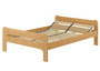 Doppelbett Massivholzbett Holzbett 140x200 Kieferbett Eiche gebeizt V-60.39E-14