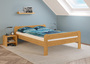 Doppelbett Massivholzbett Holzbett 140x200 Kieferbett Eiche gebeizt V-60.39E-14