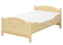 Seniorenbett extra hoch 120x220 �berl�nge Massivholz G�ste Zubeh�r w�hlbar V-60.40-12-220