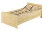 Seniorenbett extra hoch 100x200 Einzelbett Holzbett G�stebett Massivholz Zubeh�r w�hlbar V-60.42-10