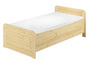 Seniorenbett extra hoch 100x220 Einzelbett Holzbett G�ste Massivholz Zubeh�r w�hlbar V-60.42-10-220 