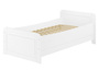 Wei�es Seniorenbett extra hoch 90x200 Zubeh�r w�hlbar V-60.42W-09