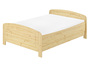Seniorenbett extra hoch 140x200 Doppelbett Holzbett Massivholz Kiefer Zubeh�r w�hlbar V-60.44-14