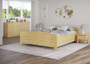 Seniorenbett extra hoch 180x200 Doppelbett Holzbett Massivholz Kiefer Zubeh�r w�hlbar V-60.44-18