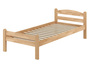 Einzelbett Buche massiv 90x200 Bettgestell und w�hlbare Ausstattung V-60.45-09