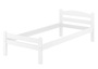 Wei�es Einzelbett Buche massiv 90x200 Bettgestell und w�hlbare Ausstattung V-60.45-09W
