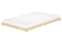 Teenagerbett Futon extra niedriges Studentenbett 120x200 Fichte Tanne ge�lt V-60.47-12