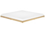 Extra gro�es und niedriges Futonbett 200x200 Holzbett Esche lackiert V-60.47E-20
