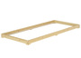 Futonbett extra niedriges Holzbett 80x200 cm Kiefer lackiert Zubeh�r w�hlbar V-60.47K-08