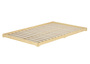 �berlanges Futonbett Holzbett niedrige Sitzkante 140x220 Kiefer lackiert V-60.47K-14-220