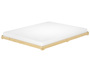 Futonbett Bodenbett extra niedriges Holzbett 160x200 Kiefer lackiert V-60.47K-16