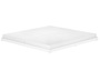 Wei�es Niederflurbett 200x200 extra flach Holzbett Kiefer V-60.47W-20