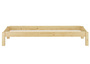 Stapelbett Massivholzbett Kiefer Natur 90x200cm Einzelbett stapelbar Zubeh�r w�hlbar V-60.48-09