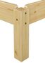 Stapelbett Massivholzbett Kiefer Natur 90x200cm Einzelbett stapelbar Zubeh�r w�hlbar V-60.48-09