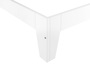Doppelbett 140x200 Futonbett Bettrahmen Bettgestell Holz Kiefer Wei� Zubeh�r w�hlbar V-60.54-14W 