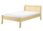 Komfortables Einzelbett Seniorenbett 120x200 G�stebett Kiefer massiv V-60.61-12