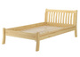 Komfortables Einzelbett Seniorenbett 120x200 G�stebett Kiefer massiv V-60.61-12
