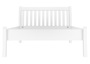 Wei�es, breites Einzelbett 120x200 Kiefer massiv V-60.61W-12