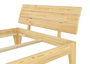 Doppelbett Massivholz Bett Kiefer natur 140x200 Futonbett Zubeh�r w�hlbar V-60.62-14