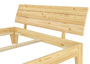 Breites Futonbett Doppelbett Ehebett Kiefer massiv natur 160x200 Zubeh�r w�hlbar V-60.62S8-16