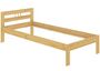 Bettrahmen Kieferbett natur 90x200 Einzelbett Massivholz Futonbett Zubeh�r w�hlbar V-60.64-09