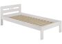 Kinderbett Kiefer massiv wei� 90x190 Einzelbett Zubeh�r w�hlbar Bettrahmen V-60.64-09-190W 