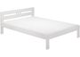 Einzelbett wei� Bettgestell Kiefer massiv Bettrahmen 120x200 Futonbett Zubeh�r w�hlbar V-60.64-12W