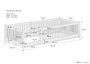 Kinderbett niedriges Bodenbett Kiefer natur 90x200 Kleinkinder Laufstall �hnlich V-60.65-09