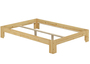 Franz�sisches Bett 140x200 Kiefer Bettrahmen G�stebett massiv Zubeh�r w�hlbar V-60.67-14