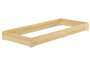 Niederflurbett G�stebett 90x200 Kiefer lackiert Bodenbett Stapelbett mit w�hlbarem Zubeh�r V-60.69K-09