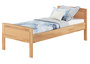 Seniorenbett Einzelbett Buchebett natur 90x200 Futonbett Zubeh�r w�hlbar V-60.72-09