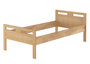 Massivholzbett �berl�nge Seniorenbett Buche 90x220 Einzelbett hohes Bett V-60.74-09-220 