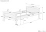 �berlanges Seniorenbett in zeitlosem Stil Buche natur 120x220 Zubeh�r w�hlbar V-60.75-12-220