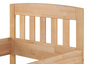 Stabiles Buchen-Einzelbett Seniorenbett in zeitlosem Stil 100x200 mit w�hlbarem Zubeh�r V-60.76-10